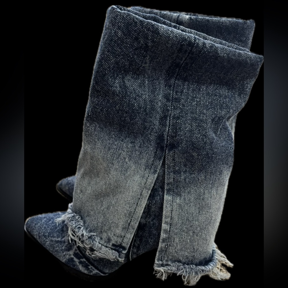 Steve Madden Black and Gray Women Jeans